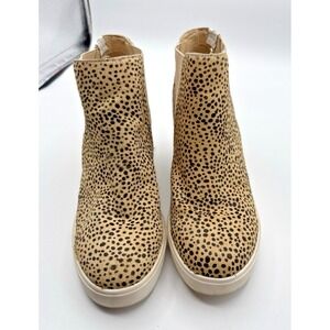 Coconuts by Matisse Spencer Hi-Top Slip-On Shoe Size 7.5M cheetah women
